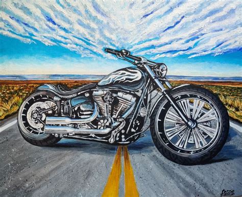 how to paint a motorcycle and the art of storytelling